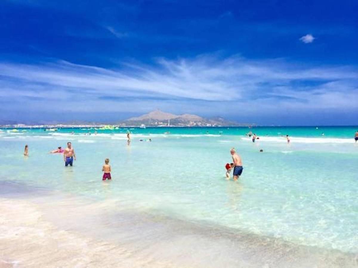 Villa Beach Palmitos Can Picafort  Eksteriør bilde